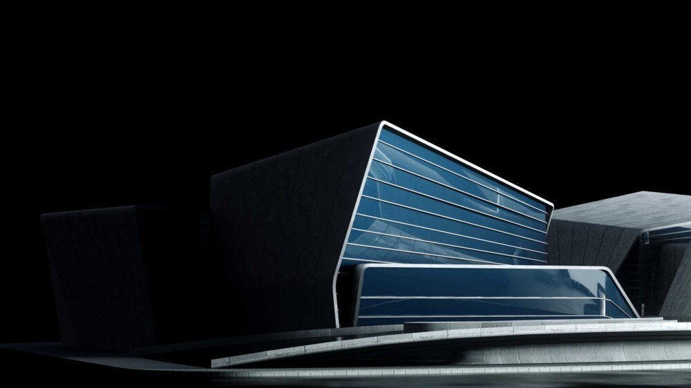 Utopia 未来乌托邦3D资产包｜31个异形建筑3D模型 - GFXHUB