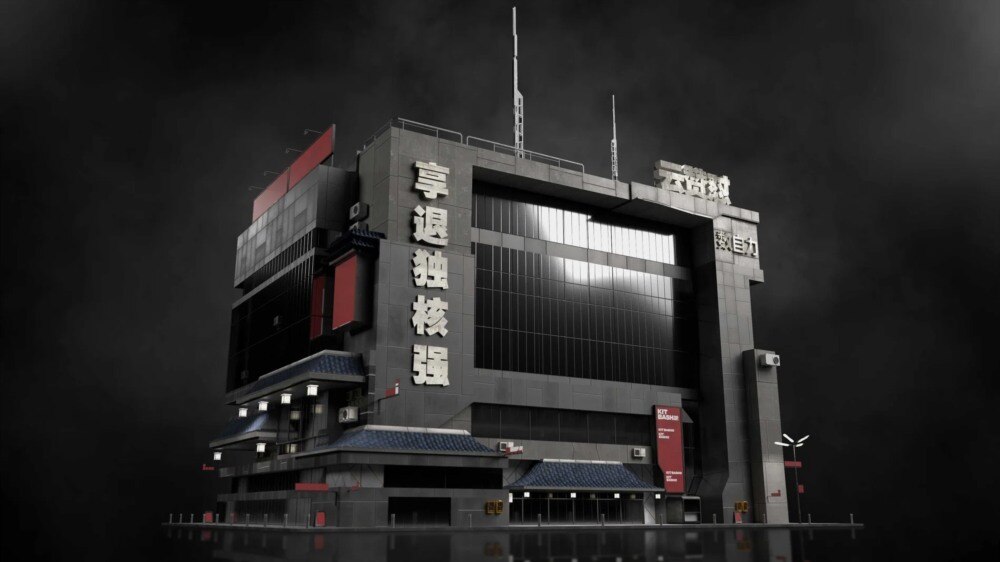 Neo Shanghai 上海未来东方巨城3D资产包｜76个高密度城市模型 - GFXHUB