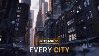 Every City 现代通用城市3D资产包｜217个模块化建筑模型