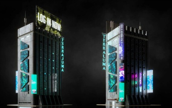 赛博朋克都市3D模型资产包 Kitbash3d – CyberPunk - GFXHUB