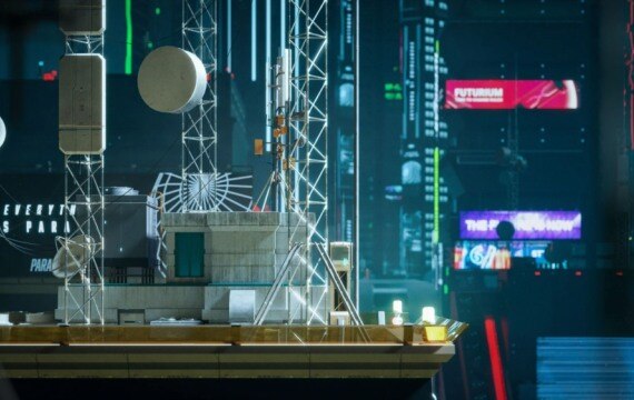 赛博朋克都市3D模型资产包 Kitbash3d – CyberPunk - GFXHUB