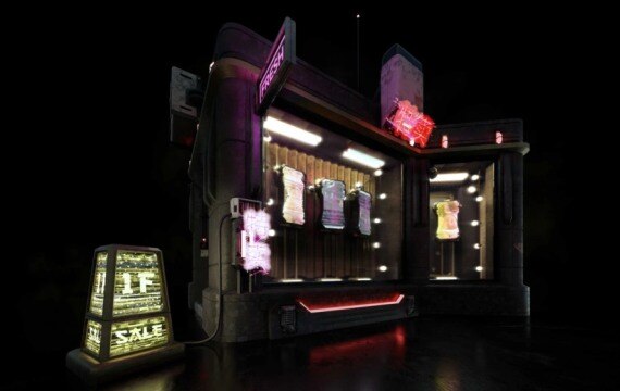 Cyber Streets 赛博朋克3D资产包｜114个未来都市建筑3D模型 · 全格式兼容 - GFXHUB