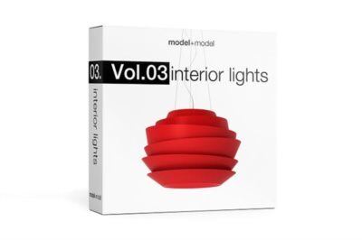 高精度灯具3D模型 Model+Model Vol 03 Interior lights