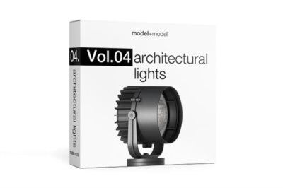 高精度建筑灯具3d模型 Model+Model Vol 04 Architectural lights