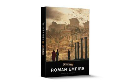 罗马帝国建筑3D模型 Kitbash3D – ROMAN EMPIRE (MAX\MA\OBJ\FBX)