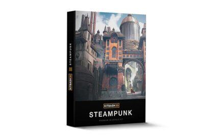 蒸汽朋克城市场景3D模型 Kitbash3d – Steampunk (MAX\MA\OBJ\FBX)