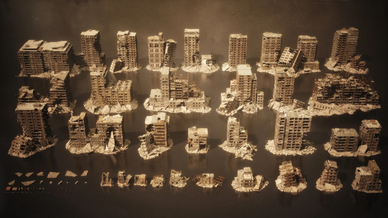 战后废墟建筑3D模型 KitBash3D - Aftermath (OBJ/FBX/MAX/MTL)