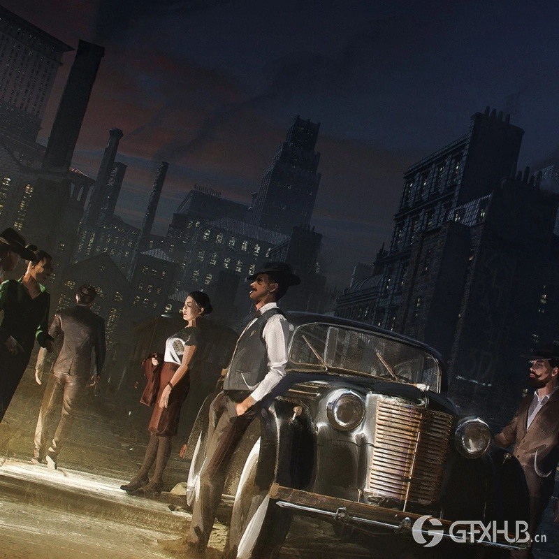 工业时代城镇建筑楼房3D模型 KitBash3D - Mini Kit Boroughs (MAXMTLFBXOBJ)