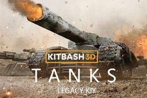 10辆预制坦克3D模型 Kitbash3D – Veh Tanks (MAX\C4D\FBX\OBJ)