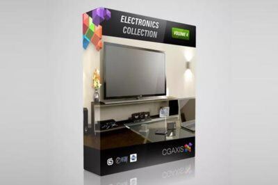 CGAxis第4卷电子数码设备3D模型 CGAxis Models Volume 4 Electronics