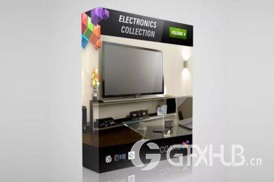 CGAxis第4卷电子数码设备3D模型 CGAxis Models Volume 4 Electronics