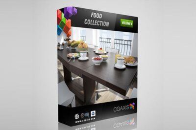 CGAxis第8卷食品3D模型 CGAxis Models Volume 8 Food