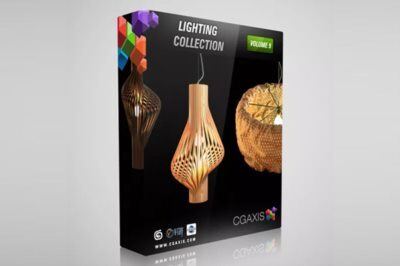 CGAxis第9卷灯具3D模型 CGAxis Models Volume 9 Lighting