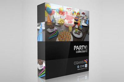 CGAxis第13卷派对食品3D模型 CGAxis Models Volume 13 Party