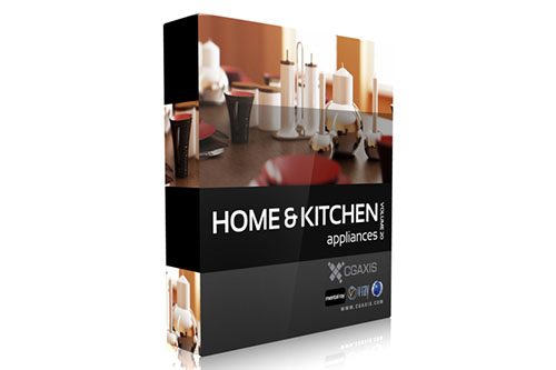 CGAxis第20卷厨房用具3D模型 CGAxis Models Volume 20 Home & Kitchen Appliances
