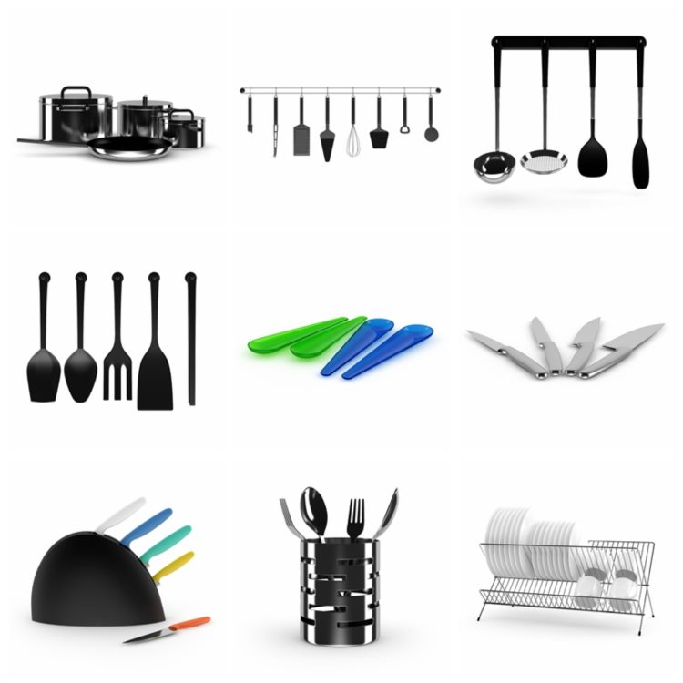 CGAxis第20卷厨房用具3D模型 CGAxis Models Volume 20 Home & Kitchen Appliances