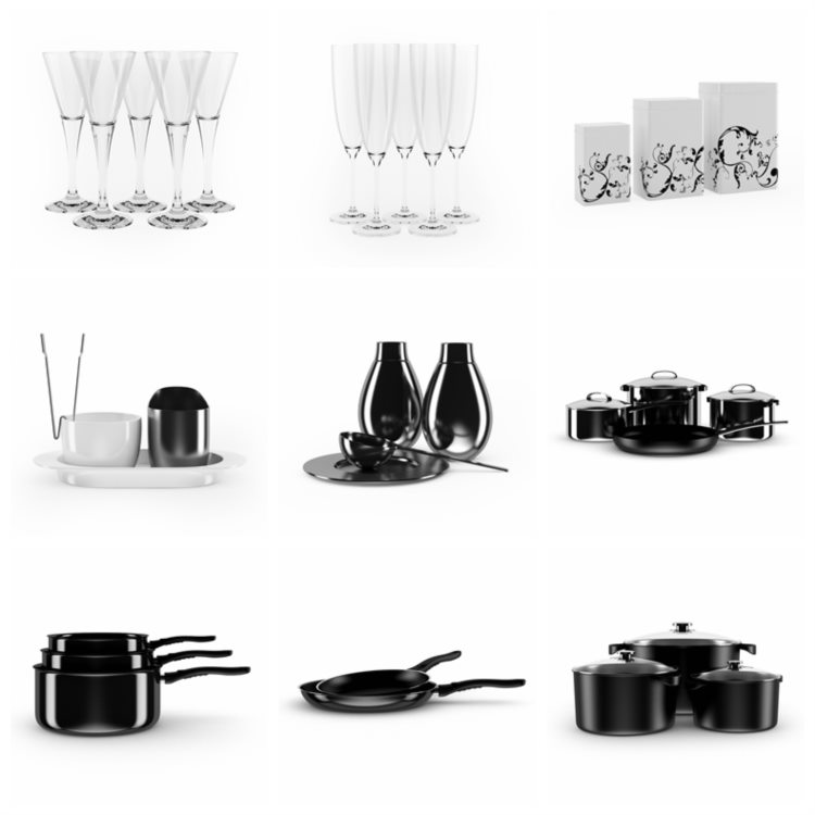 CGAxis第20卷厨房用具3D模型 CGAxis Models Volume 20 Home & Kitchen Appliances