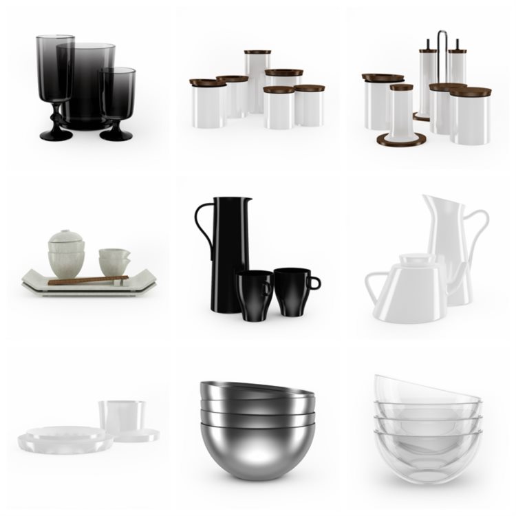 CGAxis第20卷厨房用具3D模型 CGAxis Models Volume 20 Home & Kitchen Appliances
