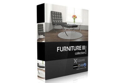 CGAxis第25卷 家具3D模型 CGAxis Models Volume 25 Furniture III
