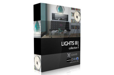 CGAxis第35卷灯具3D模型 CGAxis Models Volume 35 Lights III