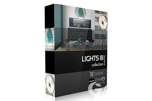 CGAxis第35卷灯具3D模型 CGAxis Models Volume 35 Lights III