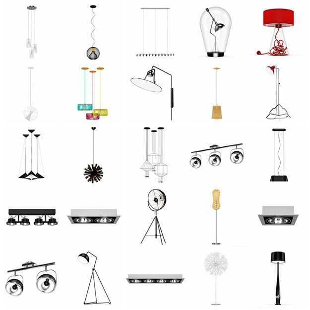 CGAxis第35卷灯具3D模型 CGAxis Models Volume 35 Lights III