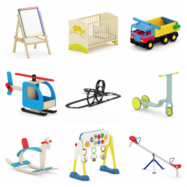 CGAxis第40卷儿童玩具3D模型 CGAxis Models Volume 40 Toys