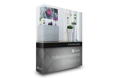CGAxis第60卷植物盆栽3D模型 3D Plants IV – CGAxis Models Volume 60