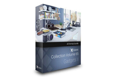 CGAxis第65卷装饰摆设3D模型 CGAxis Models Volume 65 Gadgets II