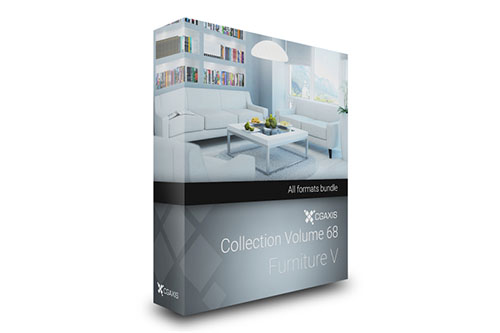 CGAxis第68卷-家具3D模型 CGAxis Models Volume 68 - Furniture V