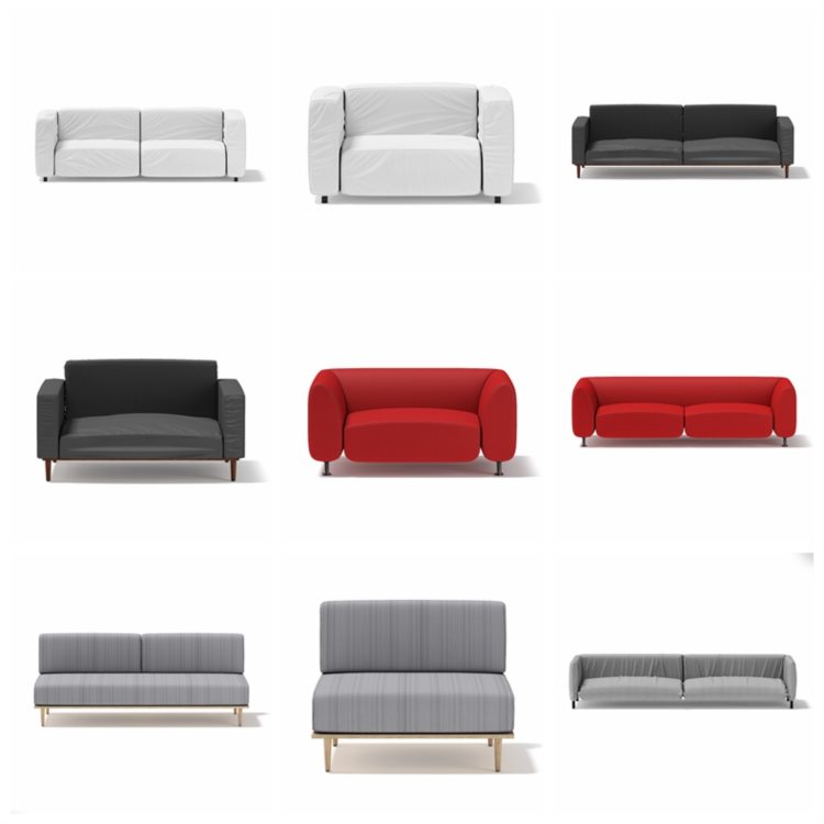 CGAxis第68卷-家具3D模型 CGAxis Models Volume 68 - Furniture V