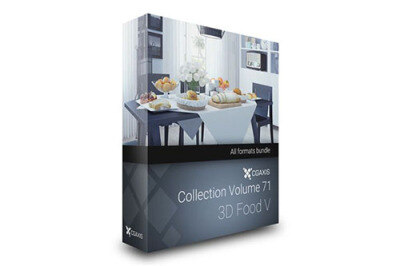 CGAxis第71卷食品3D模型 CGAxis Models Volume 71 3D Food V