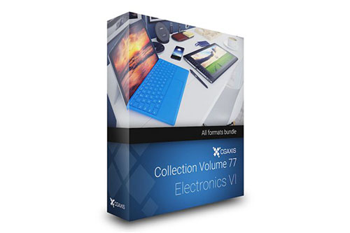CGAxis第77卷数码电子3D模型 CGAxis Models Volume 77 Electronics VI