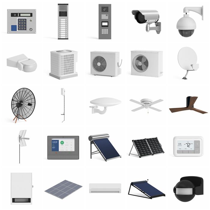 CGAxis第90卷家用电器3D模型 Home Devices 3D Models Collection - Volume 90