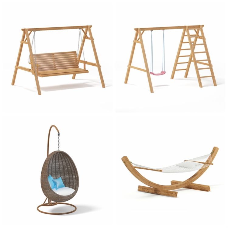 CGAxis第93卷花园家具3D模型 Garden Furniture 3D Models Collection - Volume 93
