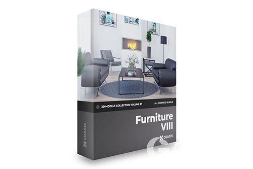 CGAxis第97卷家具3D模型 Furniture 3D Models Collection - Volume 97