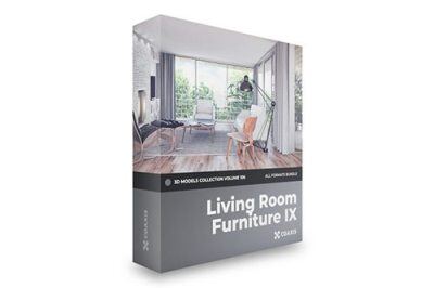 CGAxis客厅卧室家具3D模型 Furniture 3D Models Collection – Volume 106
