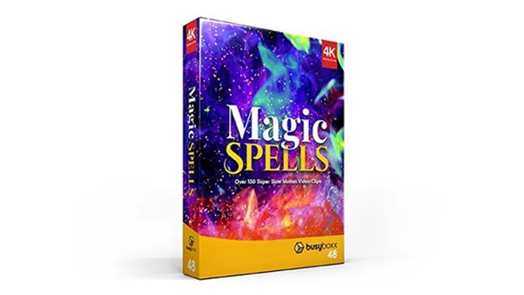 153个魔法粒子烟雾火焰特效4K视频素材 BusyBoxx – V48 Magic Spells