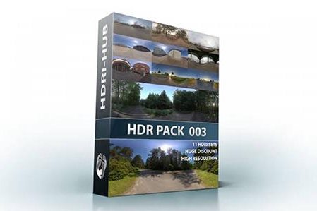 11组HDRI全景天空环境贴图 HDRI Hub – HDR Pack 003 Roads