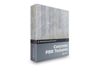 100个PBR混凝土石膏墙高清无缝贴图 CGAxis Concrete PBR Textures Vol.3