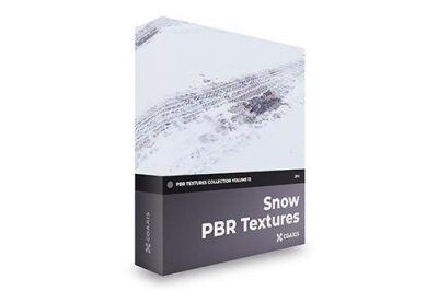 100个8K雪地纹理PBR高清无缝贴图 CGAxis Snow PBR Textures Vol.12