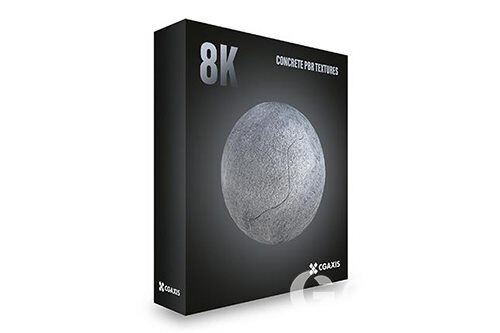 100种8k超清混凝土PBR无缝贴图 CGAxis Concrete​ PBR Textures Vol.16