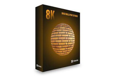 100个8K超清砖墙PBR无缝贴图 CGAxis Brick Walls PBR Textures Vol.17