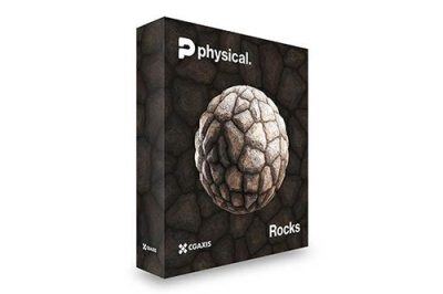 100个8K超清岩石PBR无缝贴图 CGAxis Rocks PBR Textures Vol.19