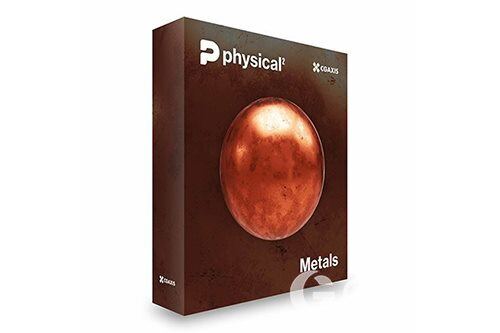 100种高清金属PBR无缝贴图 CGAxis Metals PBR Textures Vol.26