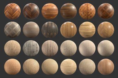 木材、地板、镶板、壁板、木板PBR贴图合集 Poliigon – Wood PBR Textures 5 packs