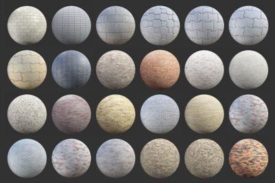 143个砖墙PBR无缝贴图集合 Poliigon Textures – Bricks PBR Collection