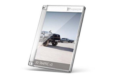 40种汽车轮船3D模型集合 VizPeople – 3D Traffic V3