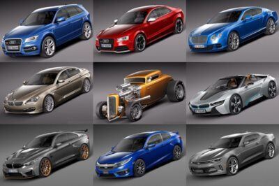 79套汽车3D模型合辑 Car 3D Model Bundle May 2019