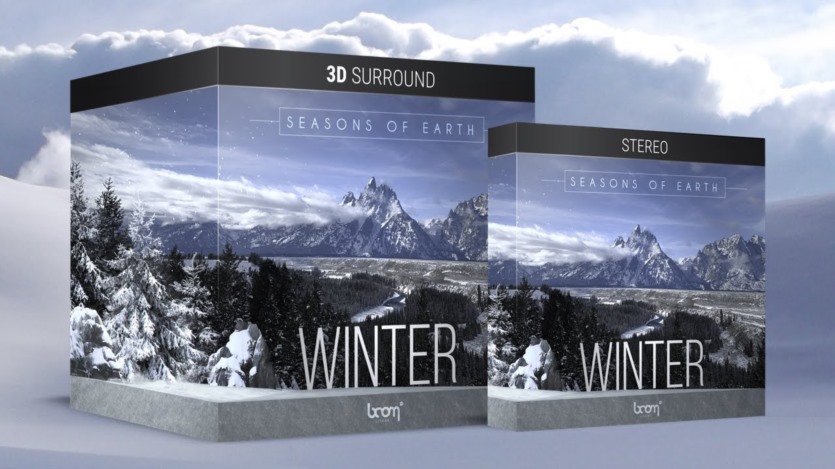 冬季寒风冰冻自然环境沉浸式3D环绕立体声无损音效 Seasons Of Earth Winter